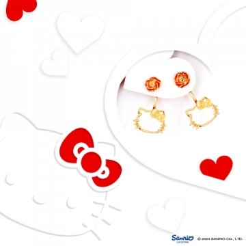 Hello Kitty Rose Multiway Earrings