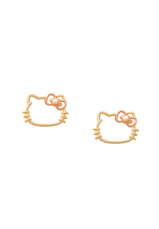 Hello Kitty Outline Earrings