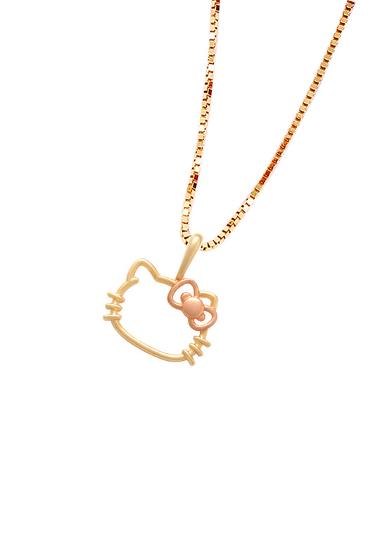 Hello Kitty Outline Pendant