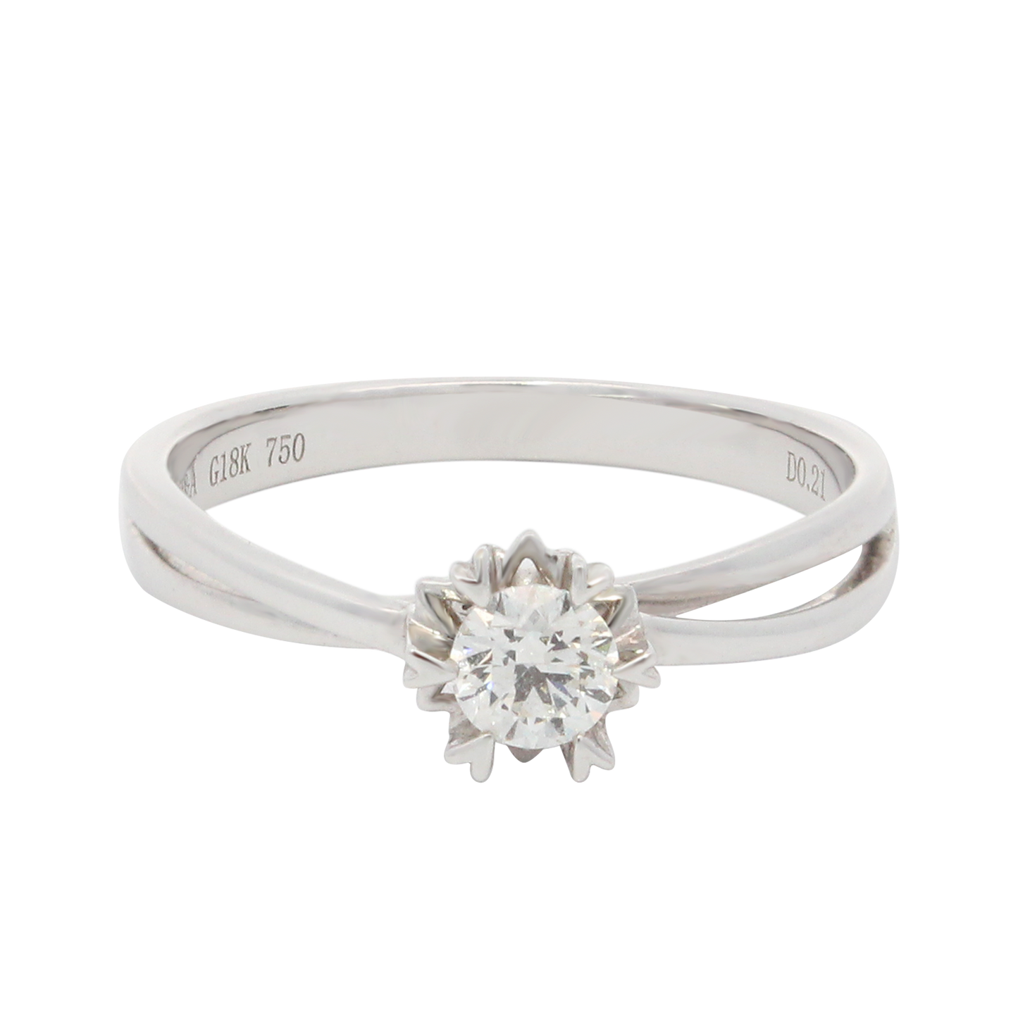 Diamond Ring WB DR 6438711